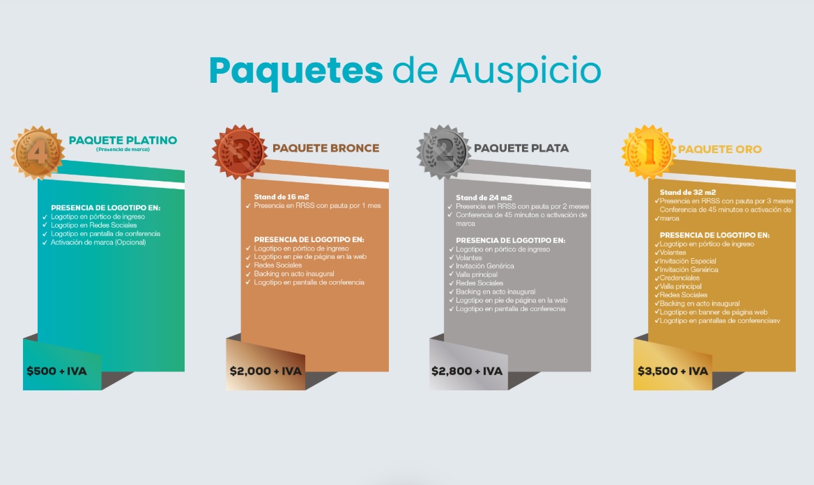Paquetes de auspicio